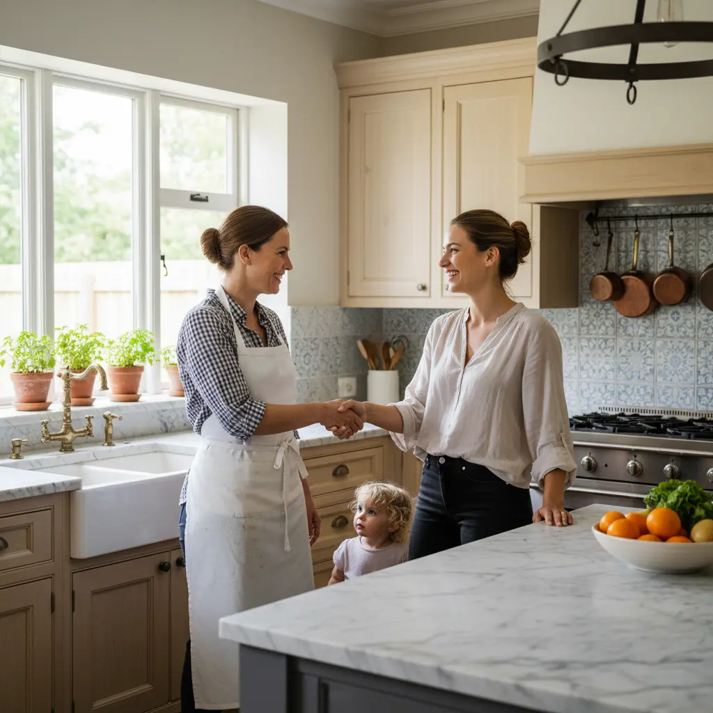 Final steps for personal chef service